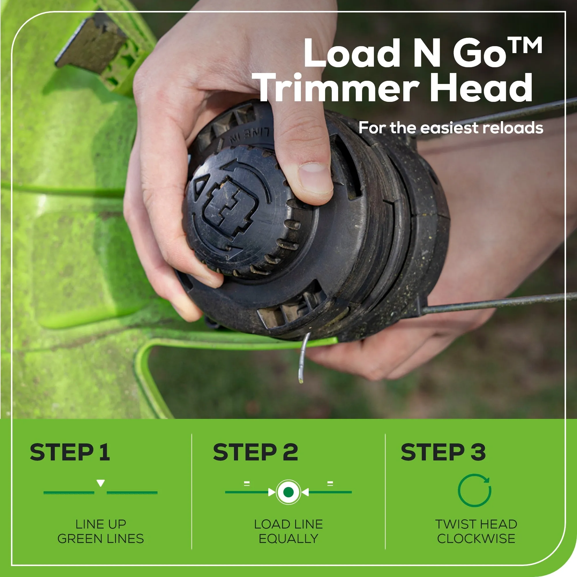 80V 13" String Trimmer w/ 2.0Ah Battery & Rapid Charger