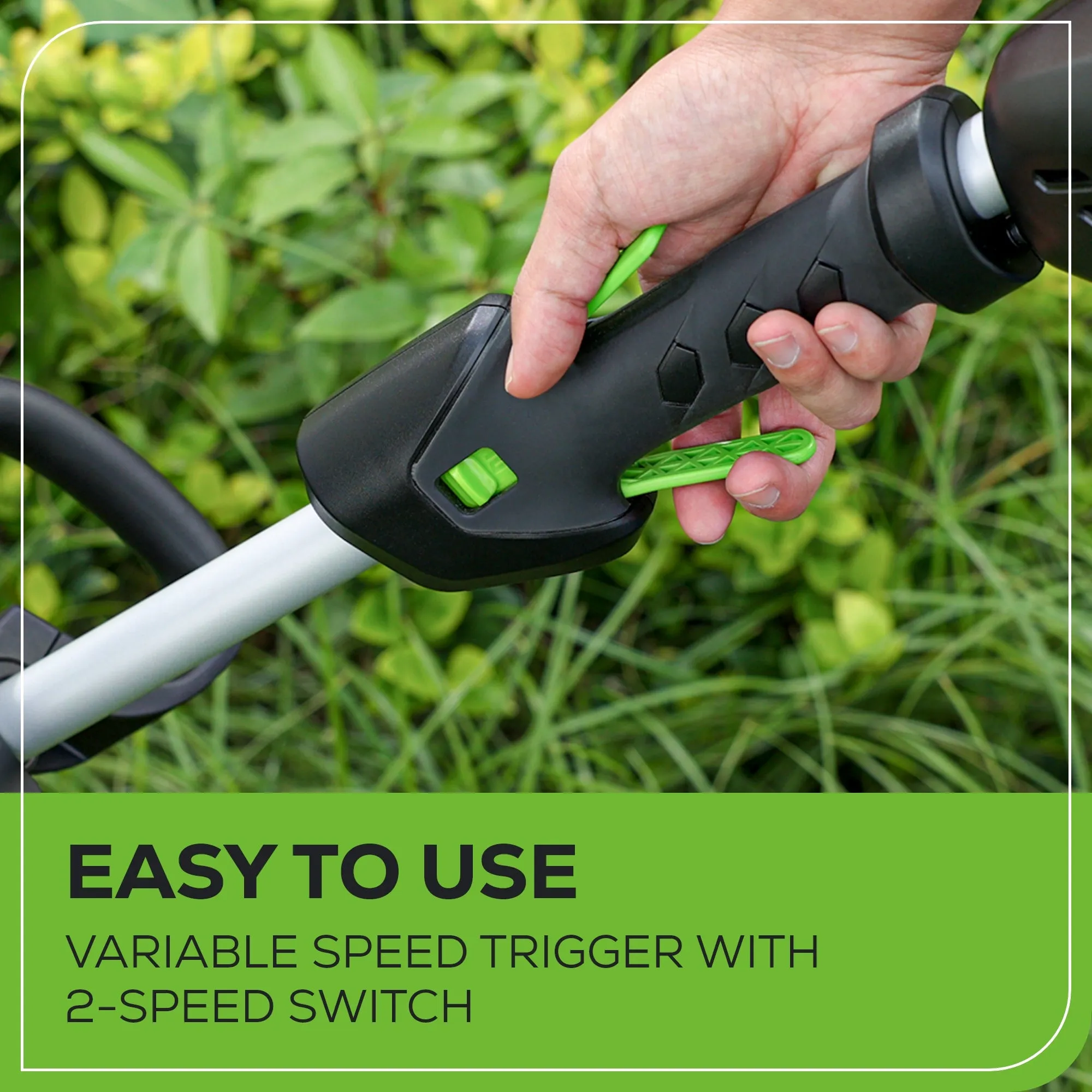 80V 13" String Trimmer w/ 2.0Ah Battery & Rapid Charger