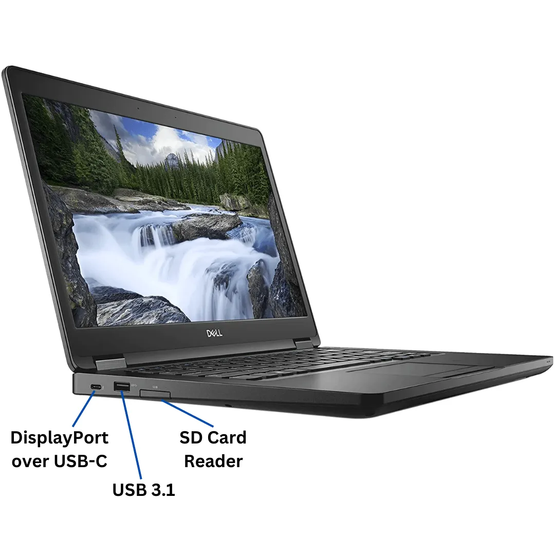 Bundle | Dell Latitude 14" 5490 i5 Gen 8 Laptop | Dell Dock | Dell 22" Monitor | Dell Keyboard/Mouse | Windows 11