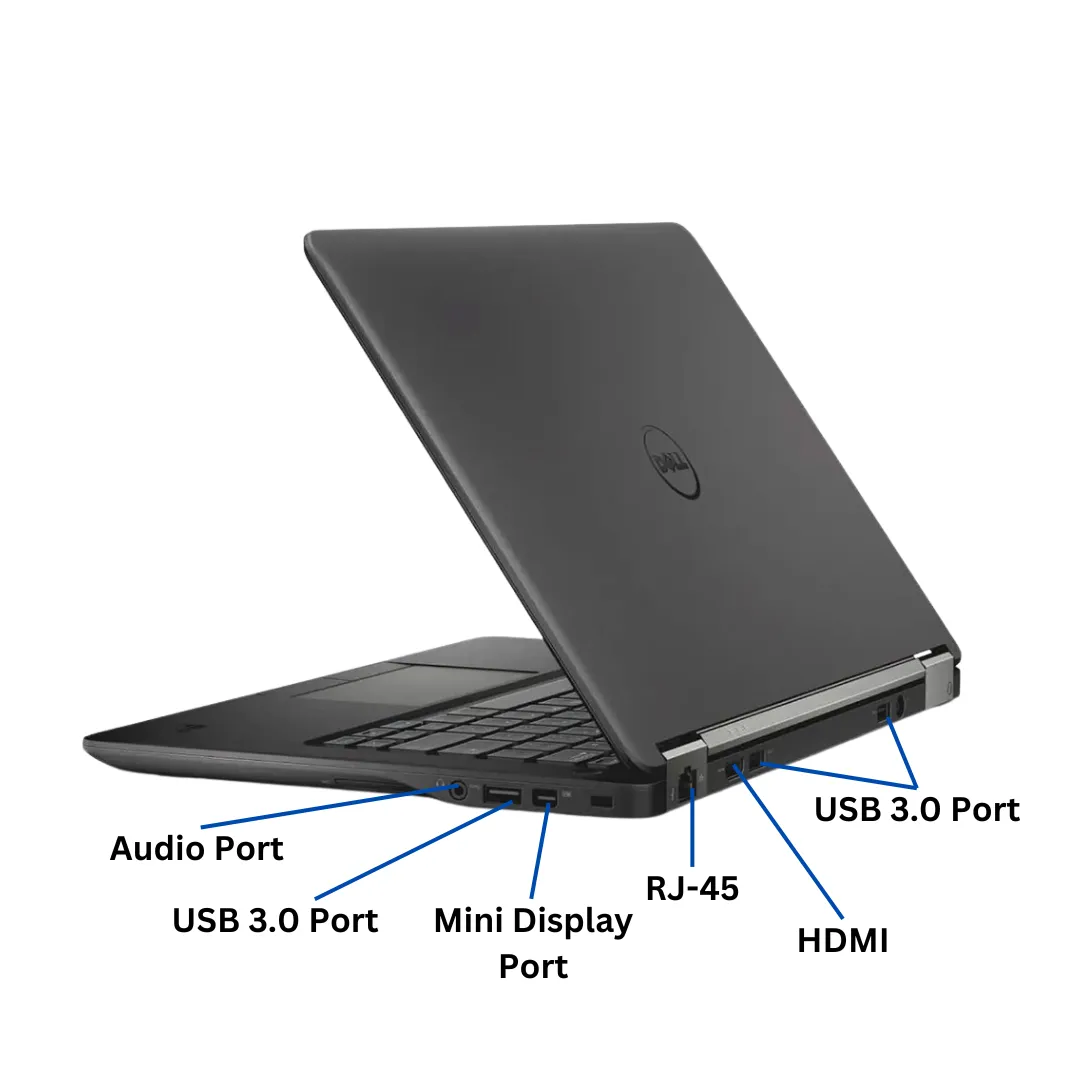 Dell Latitude 12.5" E7250 i5 Gen 5 Laptop | Windows 10 | Grade C