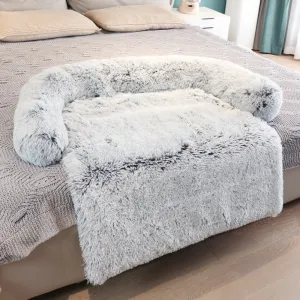 Dog Sofa and Bed Cover Calming Plush Mat