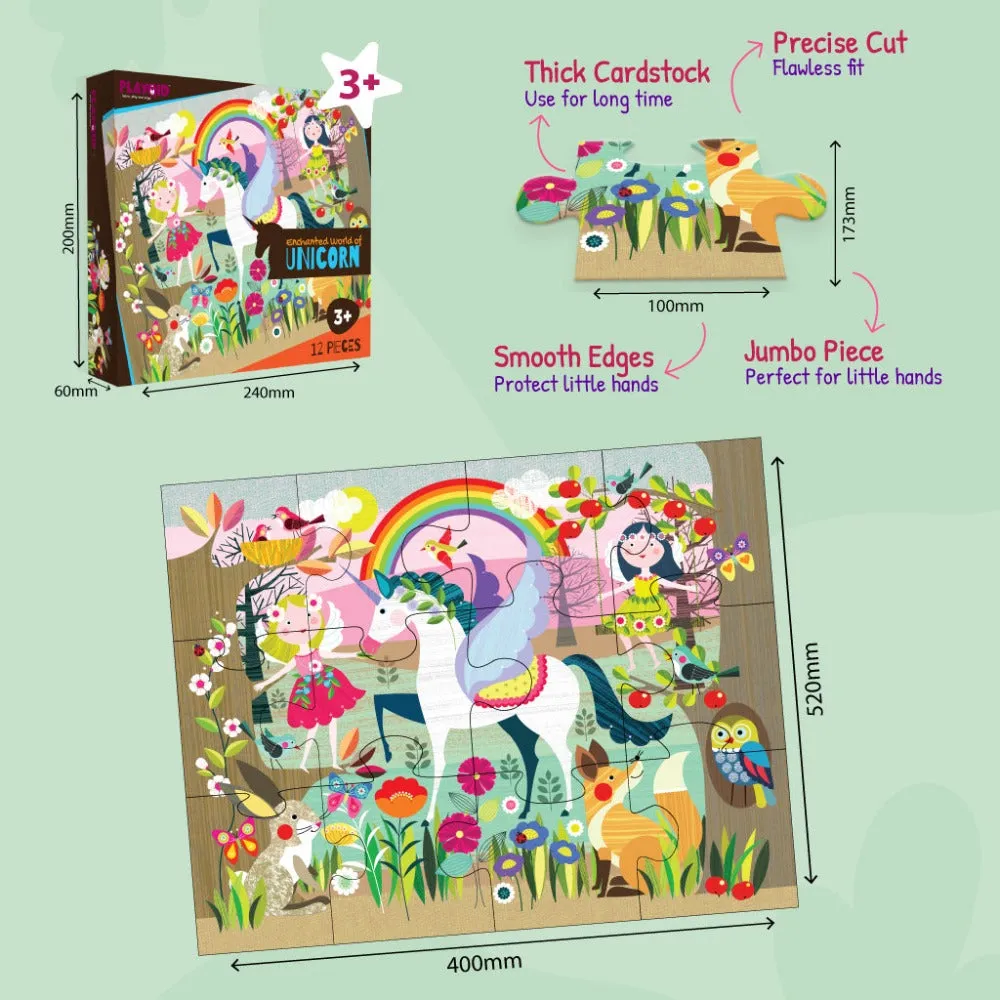 Enchanted World Of Unicorn   Sneaky Pirates Puzzle For Kids