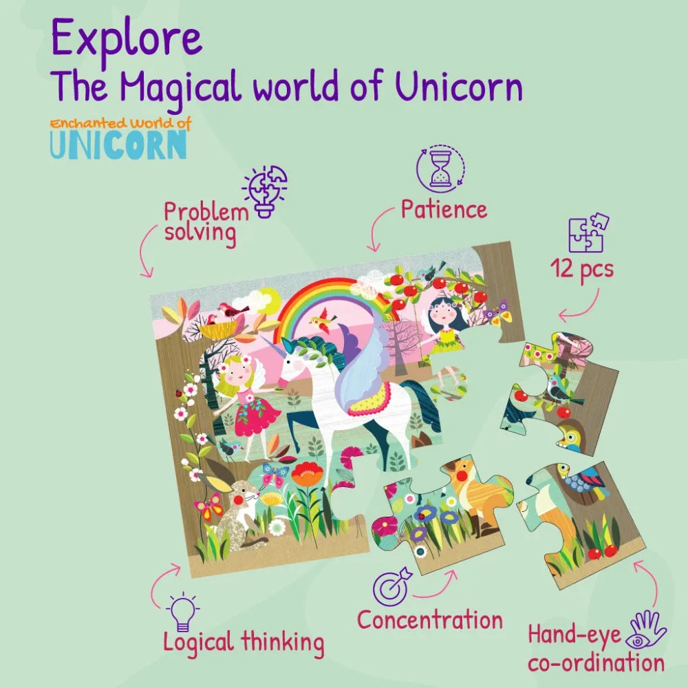 Enchanted World Of Unicorn   Sneaky Pirates Puzzle For Kids