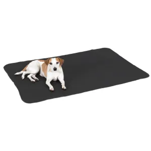 Flamingo Salim Black Fleece Pet Blanket 70 x 100cm