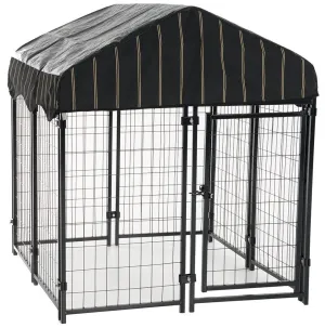 Lucky Dog Heavy Duty Steel - Dog Kennel Enclosure