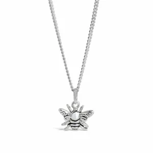 Men's Bee Pendant | Silver