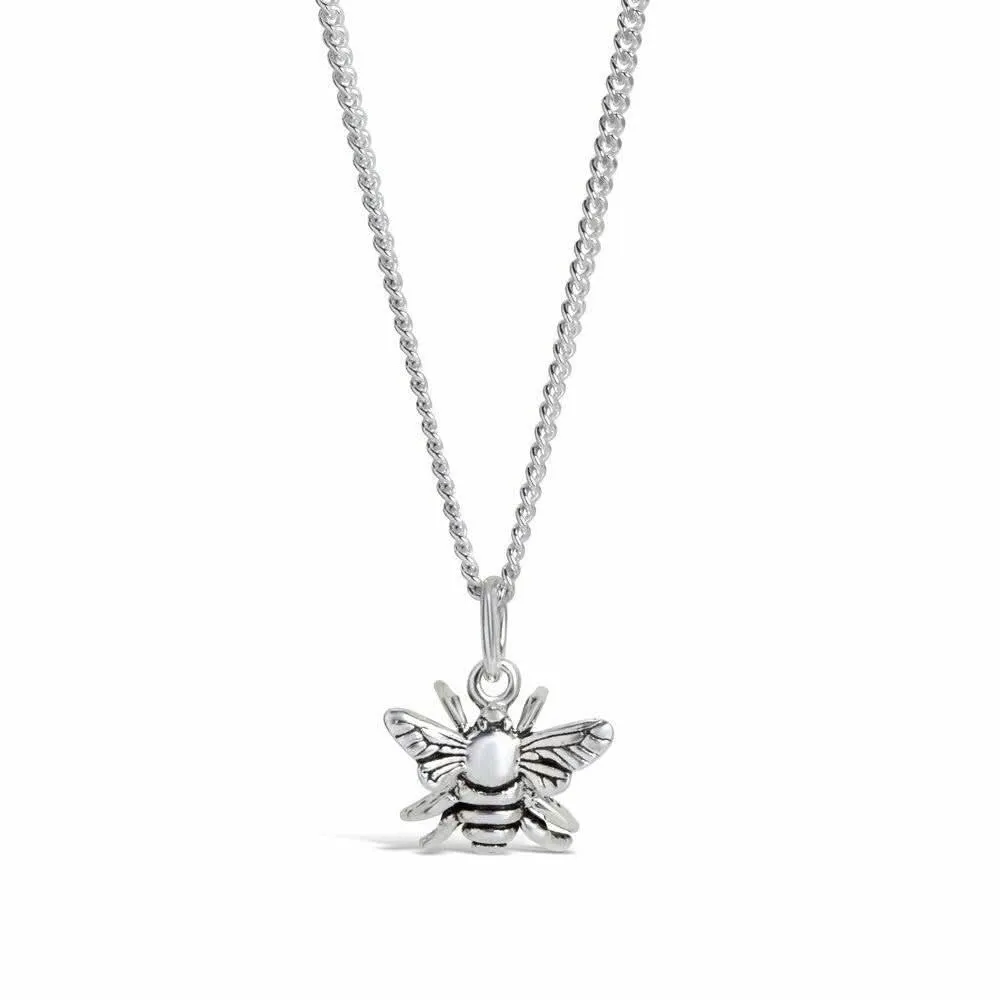Men's Bee Pendant | Silver