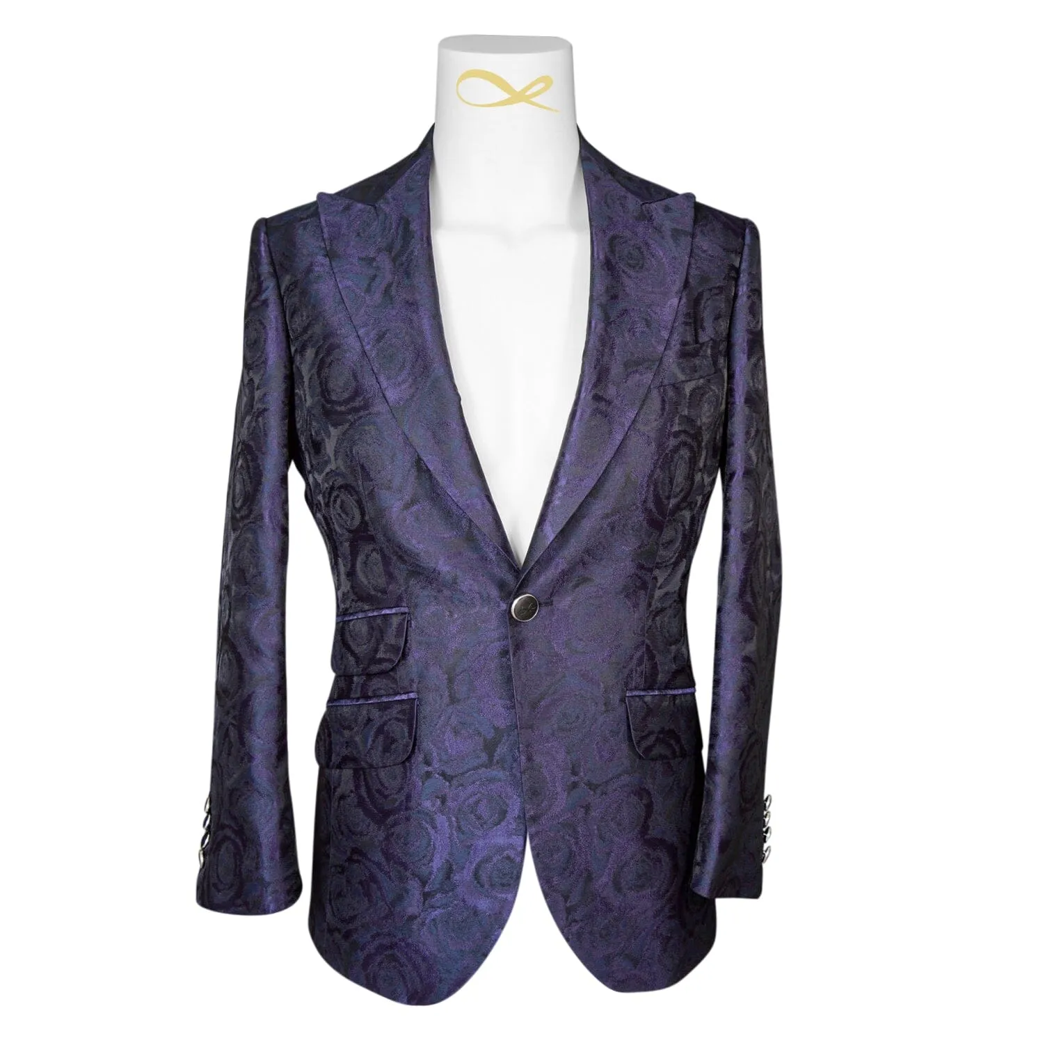 Navy Blue Rosa Jacket @ The Vault