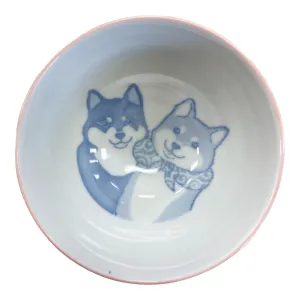 Rice Bowl - Dog Pink