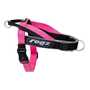 Rogz Utility LetzGo Personalised Harness Pink Med=^._.^=^^^