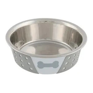 Trixie Stainless Steel Bowl with Silicone Coating