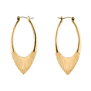 Vermeil Large Helios Hoops